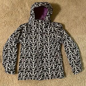 Columbia ski jacket!  Has a fleece zipped in lining.